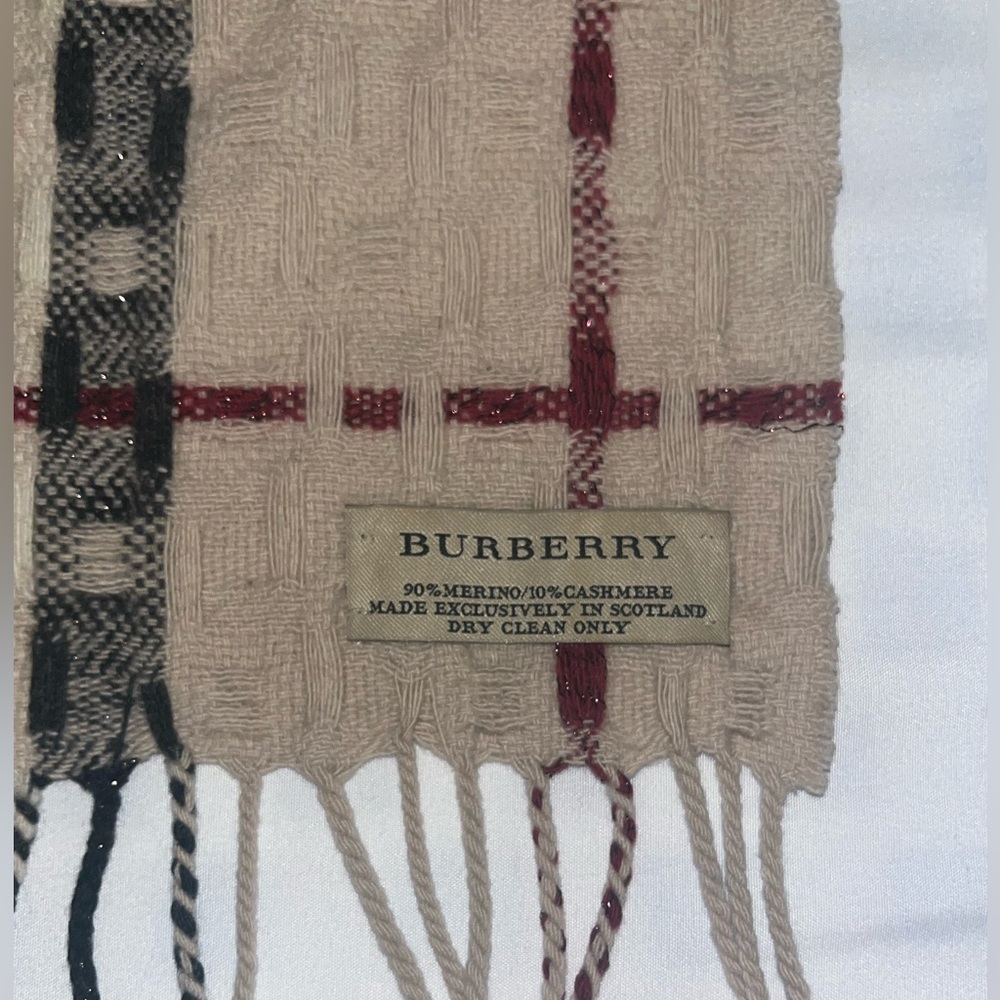Burberry scarf